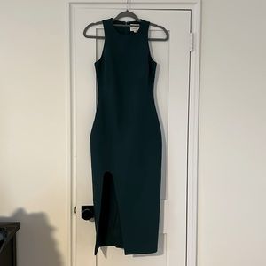 Cinq a Sept green dress